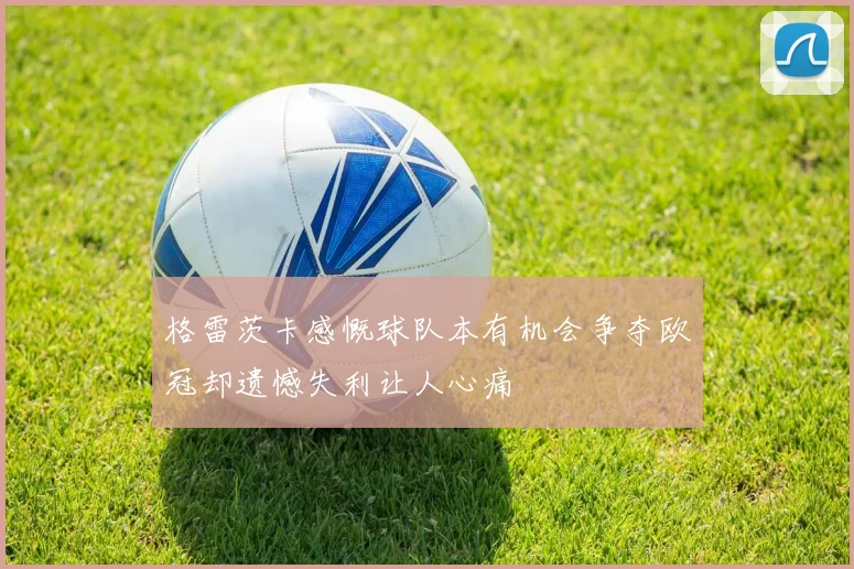 格雷茨卡感慨球队本有机会争夺欧冠却遗憾失利让人心痛